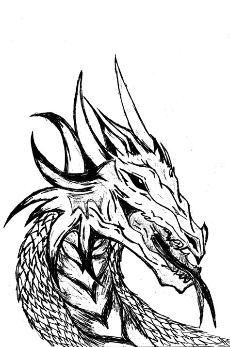 black and white dragon clipart|black and white printable dragon.